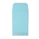 50 Light Blue Oil Wax Extract Coin Envelopes 2.25