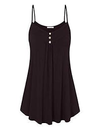 GOSOPIN Mini vestido floral casual sin mangas para mujer