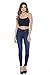 Alexander + David Women's Cropped Seamless Tank Top Soft Basic (Black, One-Size)