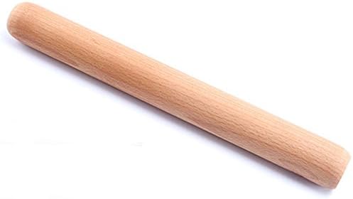 Honmofun Rolling Pin Rolling Pins for BakingSolid Wood Ideal for Baking for Rolling Noodles Pizza Pastry Chapati Dumpling Bread Dough Roller Various of Cakes Used by Bakers Cooks for Pasta