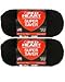 Bulk Buy: Red Heart Super Saver (2-pack) (Black)