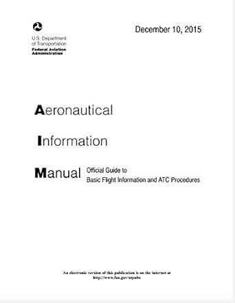Amazon.com: Aeronautical Information Manual (AIM) Basic with Changes 1