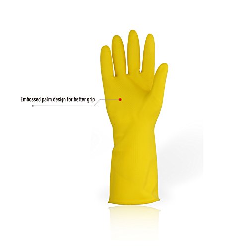 image for Vgo... Vgo 6Pairs Reusable Household Cleaning Dishwashing Kitchen Glov