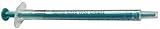 Plastic Syringe, Luer Slip, 1 mL, PK100