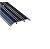CBW Aluminum Threshold 4" Wide 1/2" High - 36-1/2 Inch Long (Black Anodize)
