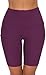 Custer’s Night High Waist Out Pocket Yoga Pants Tummy Control Workout Running 4 Way Stretch Yoga Leggings Purple Sthumb 1