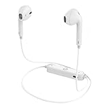 Bluetooth Headphones,REBUQI Sports Sweatproof Headset,Wireless Headphones V4.1 Stereo Earphones Noise Cancelling Earbuds with Mic for iPhone X 8 7 Plus Samsung Galaxy S7 S8 and Android Phones.(White)