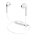 Bluetooth Headphones,REBUQI Sports Sweatproof Headset,Wireless Headphones V4.1 Stereo Earphones Noise Cancelling Earbuds with Mic for iPhone X 8 7 Plus Samsung Galaxy S7 S8 and Android Phones.(White)