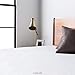 LUCID 2 Inch Full Mattress Topper, Plush Gel Memory Foam Cooling, Pull On Closure, Spot Clean Only