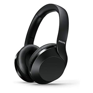 Philips Audio Performance TAPH802 Over-Ear Wireless Headphone with Bluetooth 5.0, Built-in Microphone, 30H Playtime, Hi…