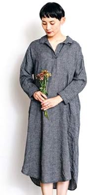Amazon Co Jp Fog Linen Work フォグリネンワーク Luna Shirt Dress Rena ルナ シャツワンピース レナ Lwa1 Bwp F レナ Bwp 服 ファッション小物