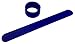 TheAwristocrat 9 Dark Navy Blue Silicone Slap Bracelets - Soft & Safe for Kids Boys & Girls Party Favors - Durable