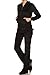 G2 Chic Women's Junior + Missy Basic Solid Velour & Fleece Suit Two Piece Set(ACT-SET,)