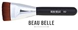 Beau Belle Flat Contour Brush - Contour Brush - Contouring Brush - Contour Brushes For Face - Contouring Blending Brush - Angled Brush - Foundation Brush - Liquid Foundation Brush - Makeup Brushes - Professional Contour Brush