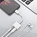 Headphone 3.5mm Jack Adapter for iPhone Xs/Xs Max/XR/ 8/8 Plus / 7/7 Plus for iPhone Audio Adapter 2 in 1 Earphone Splitter Aux Adapter Charger Cables & Audio Connector Dongle Support All iOS Systemsthumb 3