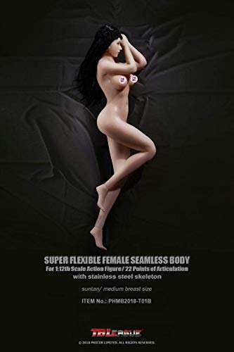OBEST TBLeague 1/12 Scale Figure Body Seamless Body gravure Model Body Set White Skin PHMB2018-T01A (PHMB2018-T01A)