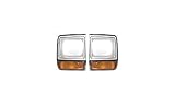 Headlight Door for Dodge Full Size Pickup 86-90 RH and LH Included W/Single Headlamp Painted