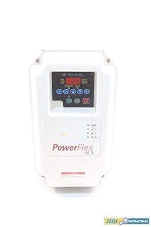 ALLEN BRADLEY 22B-V5P0C104 POWERFLEX 40 MOTOR DRIVE 1HP 230V-AC SER A
