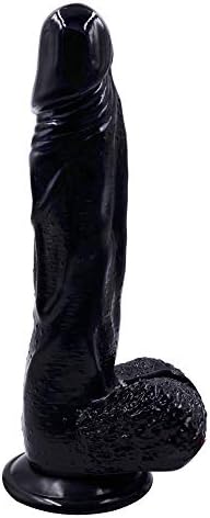 LHGGDFSS TOY Black Dî'ldɔ Medical PVC Material is Waterproof Safe and Non-Toxic ONLY Sold by LHGGDFSS