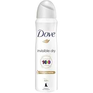 Dove-Invisible-Dry-Deodorant-Spray-48-Hours-Protection-with-0-Alcohol-and-14-Cream-Cream-1-Piece-1-x-150-ml Dove Invisible Dry Antiperspirant Spray Leaves No Visible White Stains Protects 48 Hours Against Body Odour and Sweat…