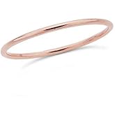 Rose Gold Filled Stacking Ring • Stackable Band, Available Singly or in Multiples