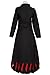 Nuoqi Mens Japanese Anime Black Cosplay Costume Set L Size CC37A-L