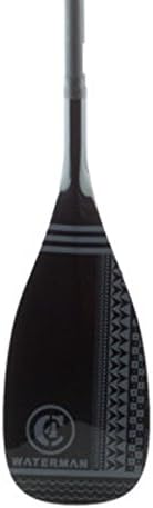 C4 Waterman - 3-Piece FG Adjustable Stand Up Paddle 2015, Black, 73"-82"