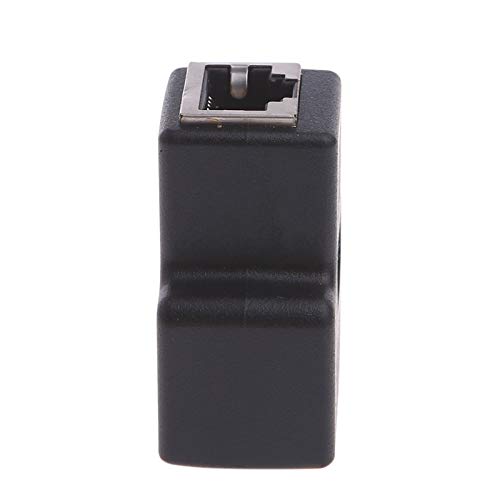 Itlovely 1 to 2 Ways LAN Ethernet Network Cable RJ45 Female Splitter Connector Adapter