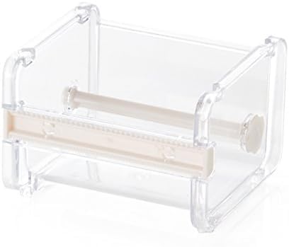Transparent Visible Washi Packaging Tape Dispenser Tape Holder Organizer Desktop Office Tape Holder DIY Sticker Roll Tape Cutter Holder Storage Tape Cutting Multi Tape Dispenser, Tape Dispenser Tools