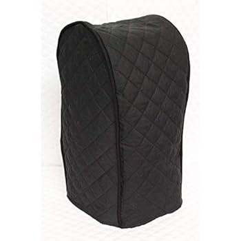 Simple Home Inspirations Ninja Blender Cover - Quilted Double Faced Cotton, Black