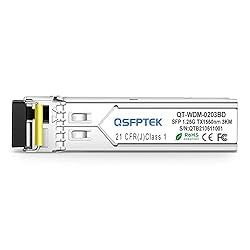 QSFPTEK 1.25G SFP Module, 1000Base-BIDI WDM