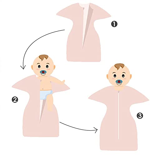 ZIGJOY Baby Wearable Blanket with 2Way Zipper Easy to Use 95 Bamboo