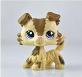 Grea Store Littlest Pet Shop LPS Pet Collie Dog Child Girl Figure Toy Loose Cute lps