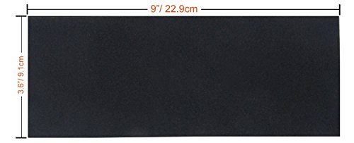 64 Pieces Wet Dry Sandpaper Assortment 400 to 3000 Grit Abrasive Paper Sheets 9 by 3.6 Inches for Wood Furniture Finishing,Automotive Sanding, Wood Turing Finishing