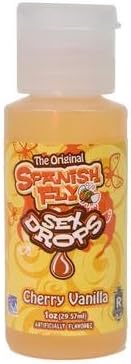 Spanish Fly Sex Drops Cherry Vanilla 1 Ounce, Pack of 2