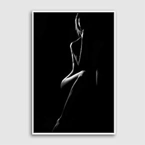 Framed Canvas Wall Art Wine Glass Canvas Prints Home Artwork Decoration for Living Room,Bedroom - 16x24 inches