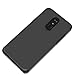 LG Stylo 4 Case, LG Stylo 4 Plus Case, LG Q Stylus Case with Tempered Glass Screen Protector,IDEA LINE Heavy Duty Protection Hybrid Hard Shockproof Slim Fit Cover - Black