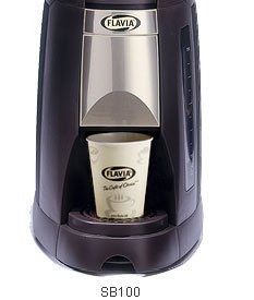 Flavia Fusion SB-100 Small Office Espresso Machine and Coffeemaker Combo with 118 Free Drinks
