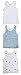 Feathers Boys Botany Print Set Tank 100% Cotton Super Soft Tagless Undershirts 3-Pack