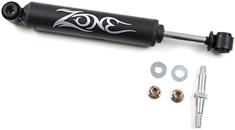 Dodge Ram 2500/3500 Zone Offroad Single Steering Stabilizer-Black