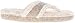 ACORN Women's Ragg Spa Thong Slipper,Grey Ragg Wool,Large/8-9 M US