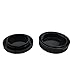 LXH (2 pack) Front Body Cap & Rear Lens Cap for Micro 4/3 DSLR Cameras & Micro 4/3 Mount Lenses (For Micro Four Third Lens, MFT) Fits Olympus E-PL5, E-PL6, EPL-7, E-PL8 E-P1/2/3 E-PL1/2/3 Panasonic