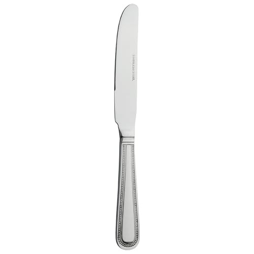 Grunwerg Bead Dessert Knives DKBDR, 18/0 Stainless Steel, Set of 12