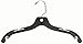 HOUSE DAY Clothes hangers - Coat hangers Heavy Duty - Polished Chrome Hardware Top Hangers XF - Cloth SWIVEL HOOK HANGERS, Plastic Hanger 17