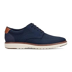 Rockport Men's Cacey Oxford, Dark Blue, 14 Wide