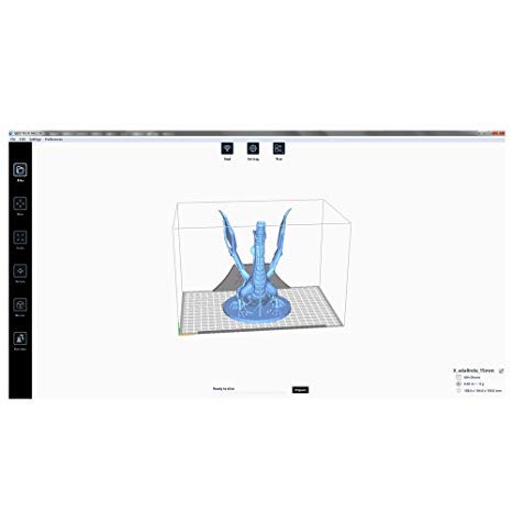 QIDI Technology Dual Extruder Desktop 3D Printer QIDI TECH I, Fully Metal Frame Structure,W/2 Free Filament