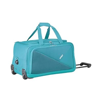 Safari Pret 55 Cms Polyester Teal Cabin 2 Wheels Soft Duffle