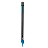 Awinner Active Stylus Pen,Fine Point Precision Stylus for iPad, iPhone, Samsung, Android, and Most Touchscreens and Smartphones(NOT For iPad air 2,iPad mini 4,iPad pro)-Silver