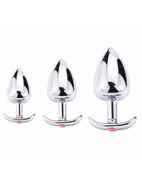 CMAXER Anal Butt Plug Anal Sex Toys Anal Trainer Kit Male Prostate Massagers buttplug Anus Play Adult Sex Toy Things Massage for Women Men Couples