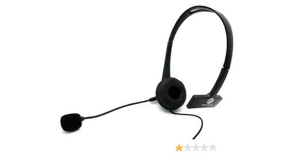 Mono Headset Wired Headphone 